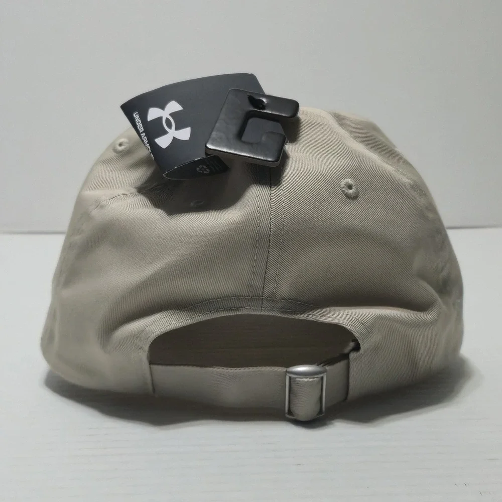 Under Armour Hat Cap Baseball Snap Back Brown Lightweight Adjustable Casual Mens
